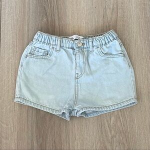 Zara Kids Light Wash Denim Shorts (2-3 Years)
